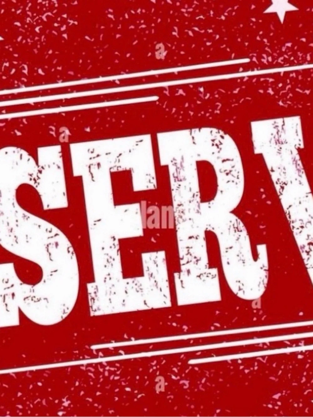 Red Graphic Text Canvas